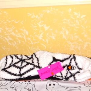 Betsey Johnson Plush Halloween Socks